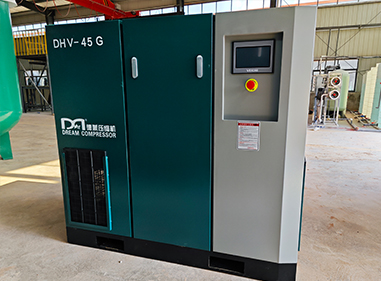 Customer Success Story: Enhancing Efficiency with DREAM's DHV-G/A 系列 Single Stage Permanent Magnetic Variable Speed Drive 旋转螺杆式压缩机